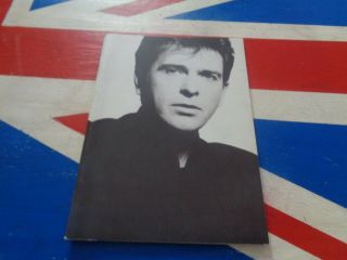 Peter Gabriel So 1987 Tour Programme - Immaculate With Ticket Stub Rare Flyer