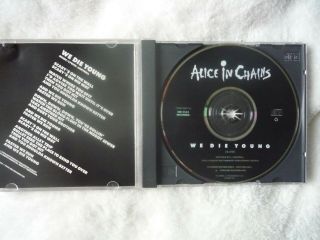N - CD /RARE/ALICE IN CHAINS/WE DIE YOUNG/SINGLE TRACK/1990 CBS RECORDS/PROM 3