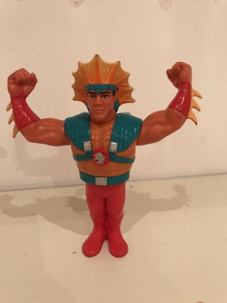 Wwf Wwe Rare Official Wrestling Figure - Ricky The Dragon Steamboat