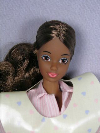 RARE Heart Family Doll Bath Time Mom & Baby African American Steiffie Face EXC 4