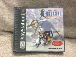 Brace Fencer Musashi Rare Playstation 1 Ps1 Psone Ntsc