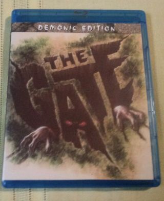 The Gate (demonic Edition Blu - Ray) Very Rare