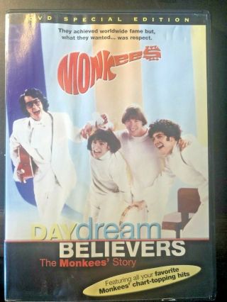 Daydream Believers - The Monkees Story (rare Dvd) Actual Picture