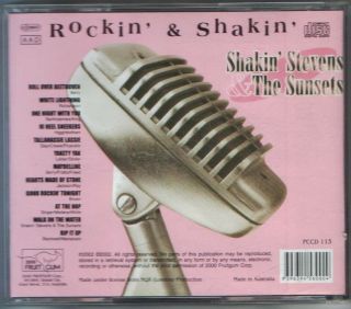 SHAKIN ' STEVENS & The Sunsets - Rockin ' & Shackin ' - RARE AUSTRALIA CD 2