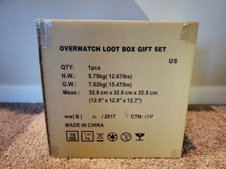 Blizzard Employee Holiday Gift - Overwatch Loot Box - - Very Rare
