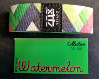 Zox Straps " Watermelon ",  Rare White