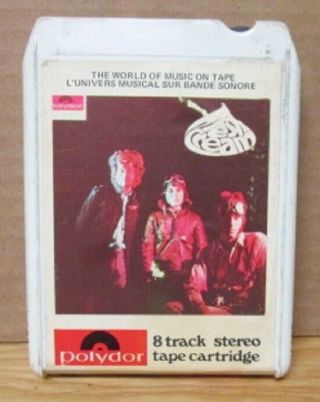Cream Fresh Cream 8 - Track Tape Ori Polydor P - 8 - 594 - 001 Clapton Bruce Baker Rare