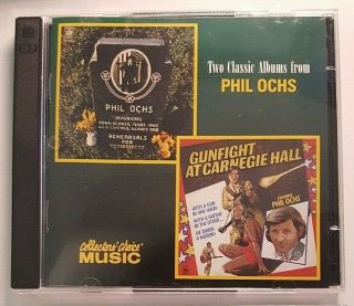 Rehearsals For Retirement / Gunfight At Carnegie Hall By Ochs,  Phil Rare Oop