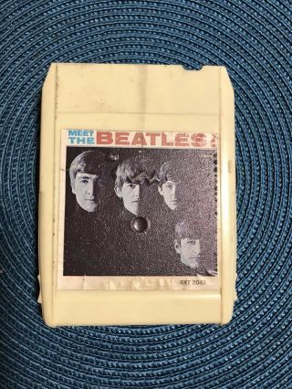 Meet The Beatles Vintage Rare 8 Track Tape Late Nite Bargain