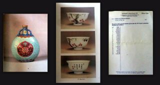Sotheby’s Important Chinese Ceramics Hong Kong J.  T.  Tai Foundation 5/21/85 RARE 2