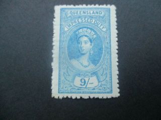 Queensland Stamps: Chalon - Rare (c219)