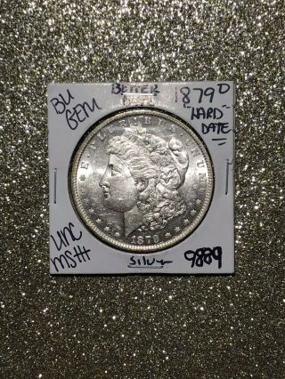 1879 - O Morgan Silver Dollar Bu Gem Rare Date Highly Unc.
