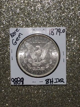 1879 - O Morgan Silver Dollar BU GEM Rare Date HIGHLY UNC. 4