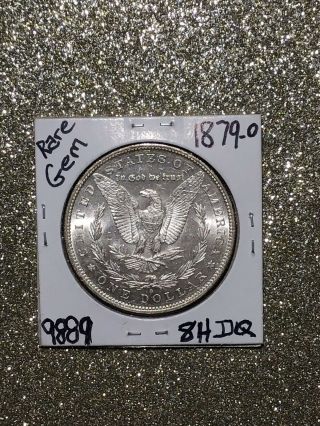 1879 - O Morgan Silver Dollar BU GEM Rare Date HIGHLY UNC. 6