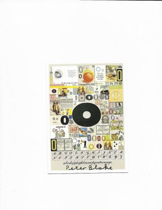 Peter Blake " The Beatles Signed 4x6 " An Alphabet " With/coa Very Rare Peter Blake