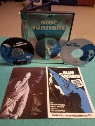 Blue Sunshine (dvd,  Limited Edition) Rare Oop Horror