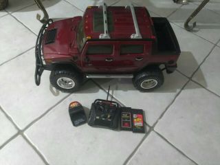 Bright Rare Hummer H2 Sut 1/6 Scale Rc Lights Sound Complete