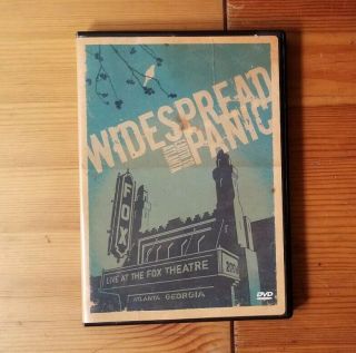 Widespread Panic: Earth To Atlanta - Live At The Fox Theatre Dvd 2 Disc Rare Oop