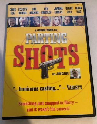 Parting Shots Dvd,  Ben Kingsley,  Gareth Hunt,  Oliver Reed Joanna Lumley Rare Oop