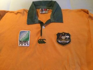 Retro 1995 World Cup Wallabies CCC jersey/shirt Large - Rare 3