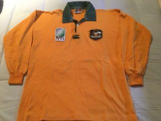 Retro 1995 World Cup Wallabies CCC jersey/shirt Large - Rare 5