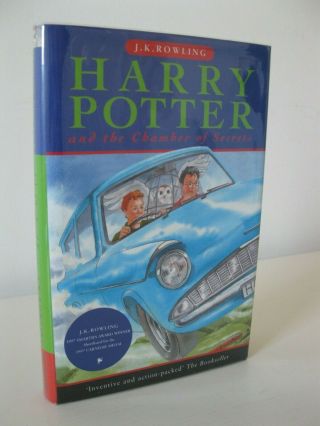 Harry Potter And The Chamber Of Secrets Hb First Edition Ted Smart 1/1 1998 Rare