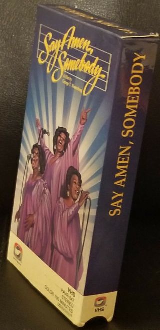 Say Amen,  Somebody VERY Rare (1984 Pacific Arts,  VHS) Ft.  Willie Mae Ford Smith 3