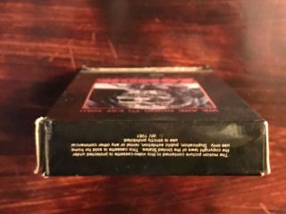 Zombie VHS Rare Wizard Video Horror Gore Lucio Fulci Full Flap Box The Beyond 5