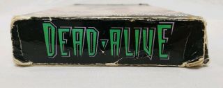 Dead - Alive - UNRATED - VHS - RARE Cult Classic Horror/Zombies - Vidmark 5