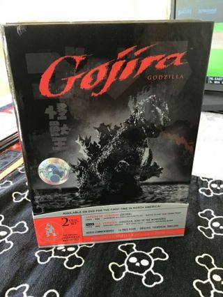 Gojira / Godzilla: King Of The Monsters (dvd,  2 Disc) Rare Book Style Case,  Ln
