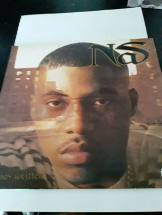 Nas It Was Written Lp Vinyl Rare.  1996.  First Pressing