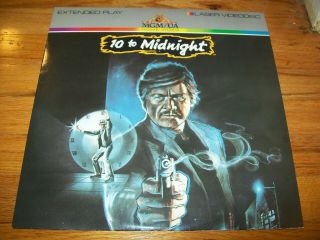 10 To Midnight Laserdisc Ld Very Rare Charles Bronson