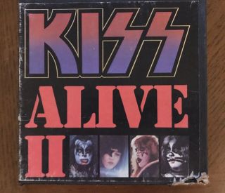 Kiss - Alive Ii (2) 3 3/4 Ips Reel To Reel Tape 1977 Casablanca Rare