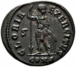 Constantine (327 Ad) Very Rare Follis.  Constantinople Ca 2699