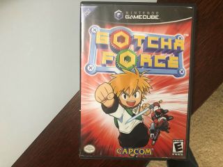 Gotcha Force (nintendo Gamecube,  2003) Rare Case Only