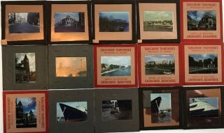 15 X Rare Vintage 35mm Photo Slides London 1950 