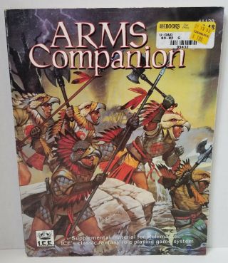 Ice Rolemaster Accessory Arms Companion Rare Rpg Fantasy Shadow World