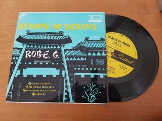 55 Days At Peking Ep Rob E.  G.  Rare Oz Instr.  Festival 1963 2nd Press