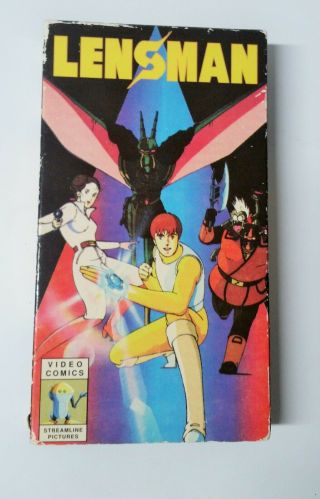 Lensman (1984) Vhs Classic Anime English Rare Streamline Pictures