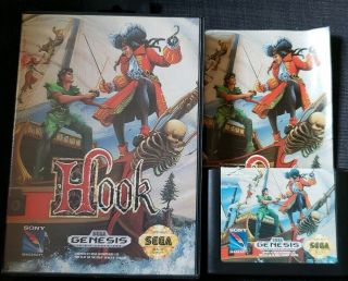 Hook (sega Genesis,  1992) Complete Rare