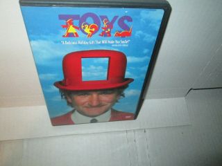Toys Rare Comedy Dvd Robin Williams Joan Cusack Ll Cool J 1990s
