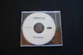 Orbital Frenetic Ultra Rare Australian Only Promo 1 Track Cd - R