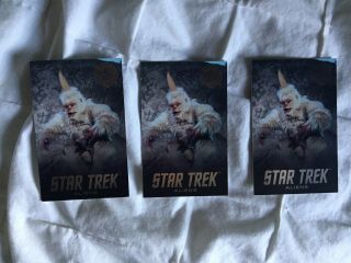 Set Of Three Dave And Buster’s Star Trek Aliens - Mugato - Rare