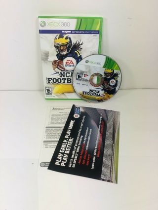 Ncaa Football 14 (microsoft Xbox 360) Rare Item