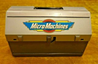 Vintage Grey Rare Micro Machines City Toolbox Playset By Galoob 1988 1145