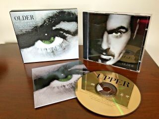 George Michael OLDER & UPPER Rare OOP LTD EDITION 2 GOLD CD ' s Near WHAM 2