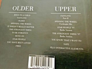 George Michael OLDER & UPPER Rare OOP LTD EDITION 2 GOLD CD ' s Near WHAM 7