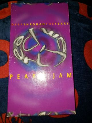 Pearl Jam Deep Through The Years Box Set From 94 3discs,  Oop,  Rare