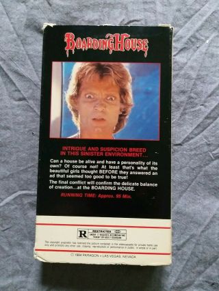Boarding House VHS Paragon 1984 Slip rare SOV Housegeist Black Devil Doll 2