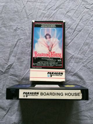 Boarding House VHS Paragon 1984 Slip rare SOV Housegeist Black Devil Doll 4